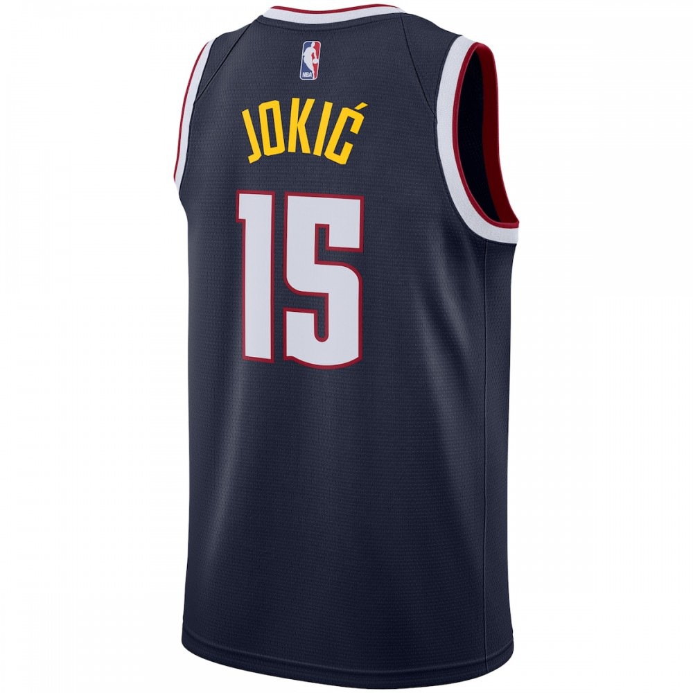 Nikola Jokic Denver Nuggets Replica Swingman Jersey - Icon Edition - Navy-Pro Kit Vault | Brand New 26/27 Sports Jerseys
